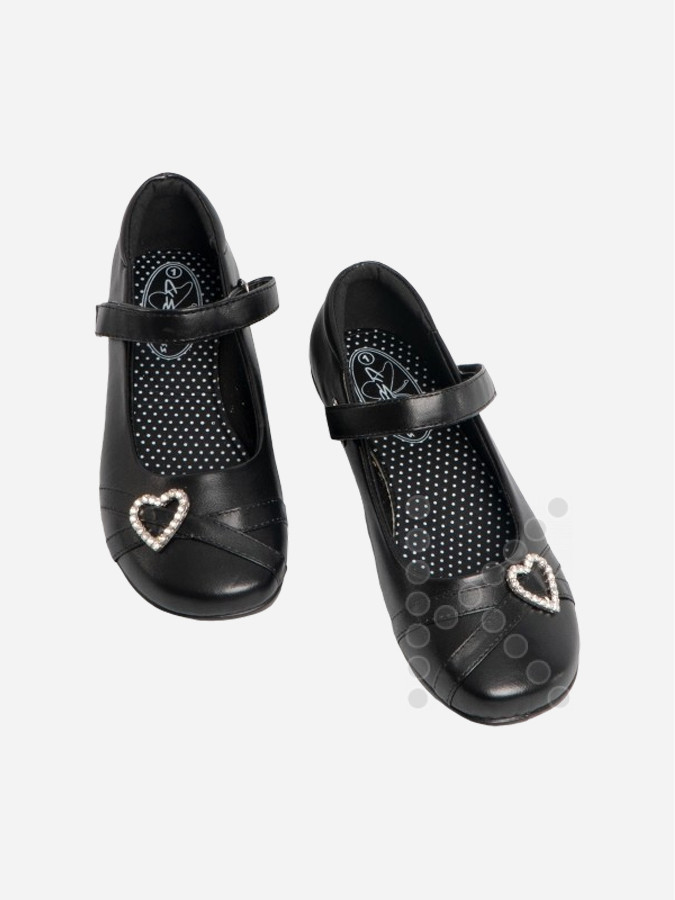 Heart Brooch Shoes – Khalsa Schoolwear