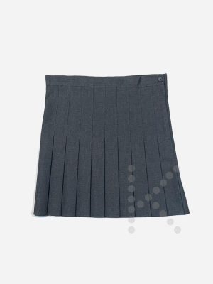 Stitched Down Pleated Skirt