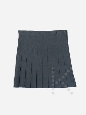 Stitched Down Pleated Skirt