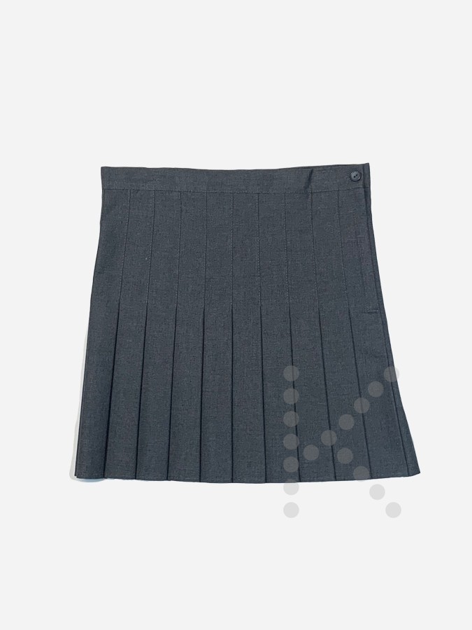 Stitched Down Pleated Skirt