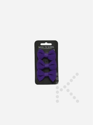 Hair Bows (Purple)