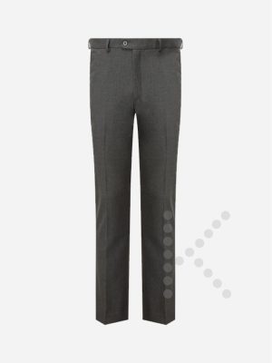 Slim Fit Trousers (Grey)