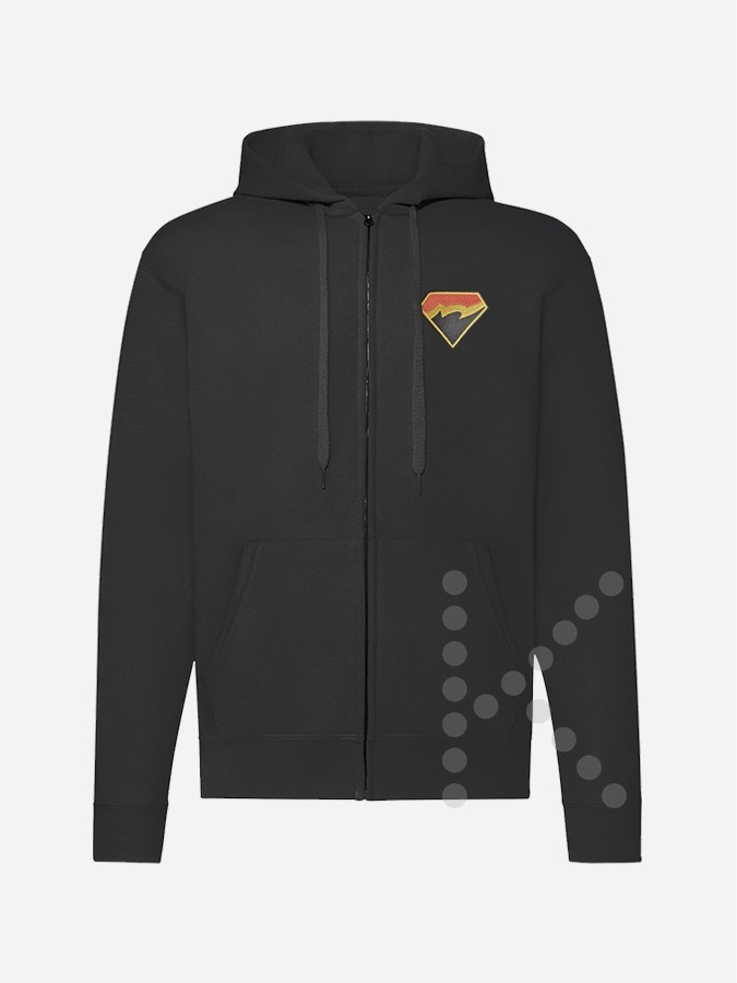 Competition Zipped Hoody - Image 2