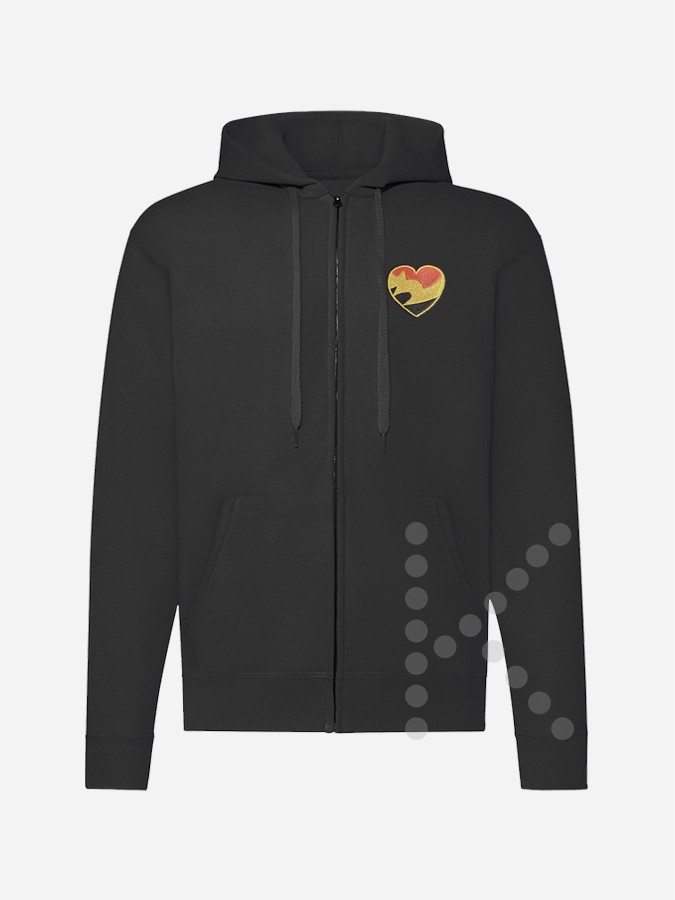 Competition Zipped Hoody - Image 3