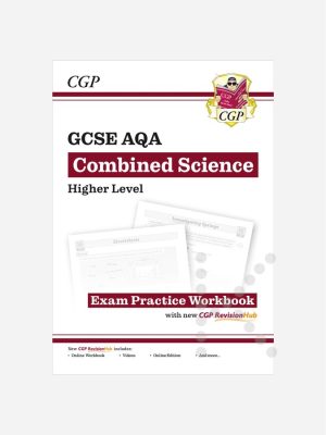 New GCSE Combined Science AQA Higher Exam Practice Workbook with CGP RevisionHub