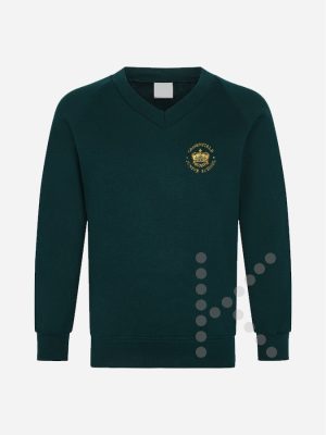 Junior V Neck Sweatshirt