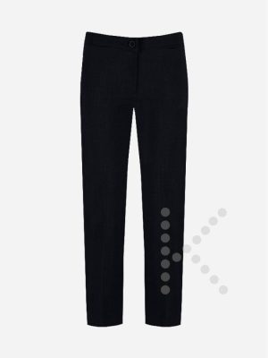 Girls Style Slim Fit Trouser (Black)