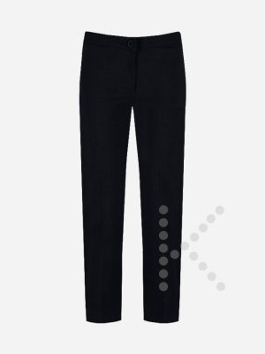Girls Style Slim Fit Trouser (Black)