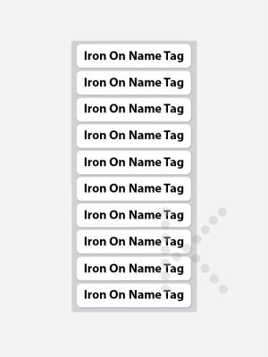 Iron On Name Tags