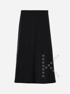 Ankle Length Long Skirt (Black)