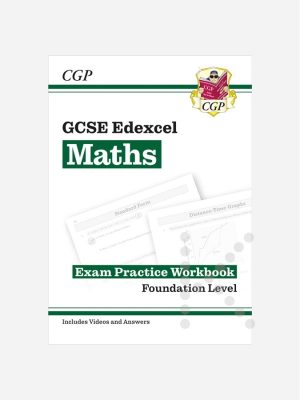 GCSE Maths Edexcel Exam Practice Workbook: Foundation - includes Video Solutions and Answers