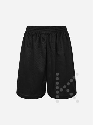 Mesh P.E. Shorts (Black)