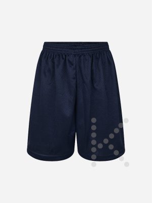 Mesh P.E Shorts (Navy)