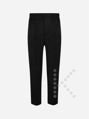 Junior Pull-up Trouser (Black)