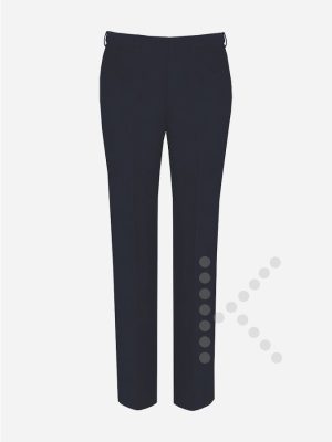 Girls Fit Trouser - Black