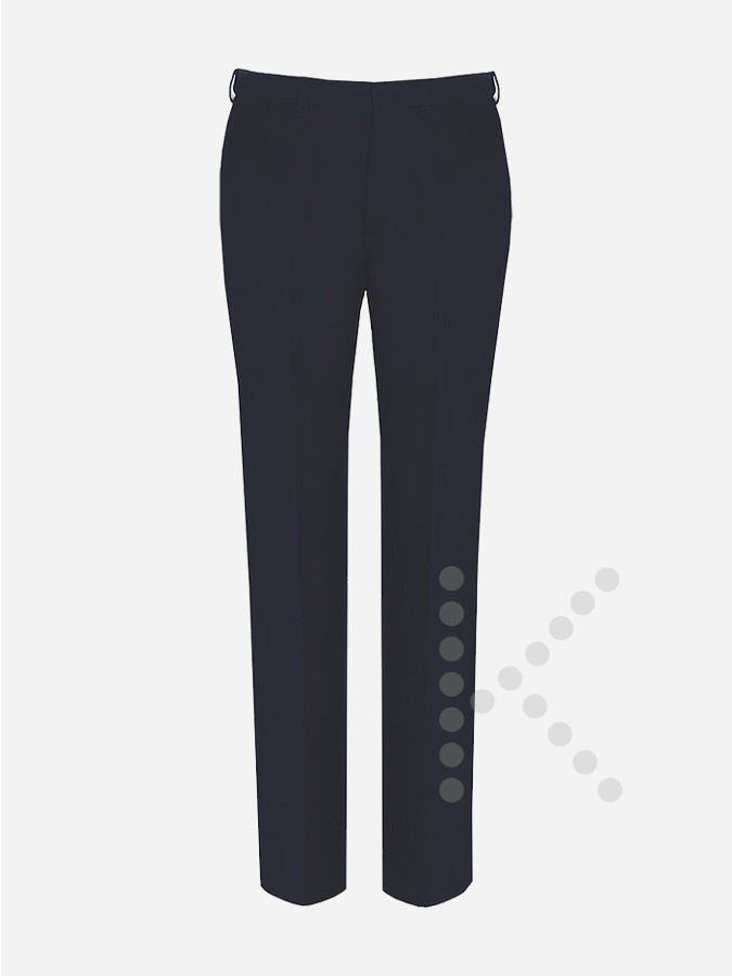 Girls Fit Trouser - Black