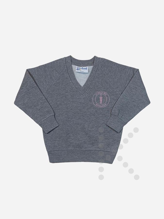 V Neck Sweatshirt Jumper