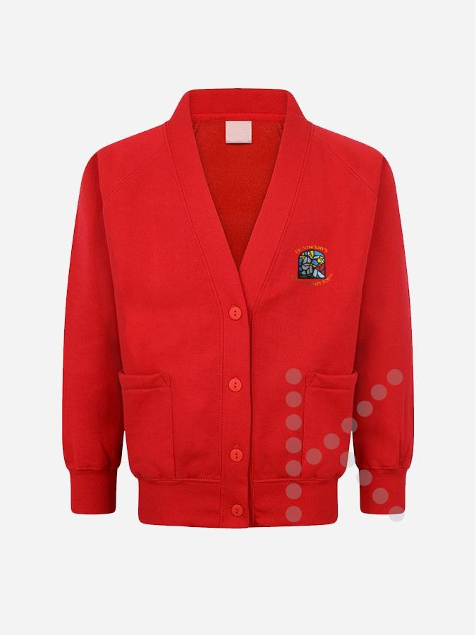 Sweatshirt Cardigan