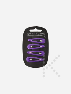 Hair Clips (Purple)