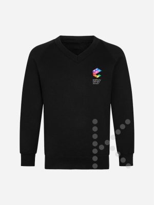 V Neck Sweatshirt