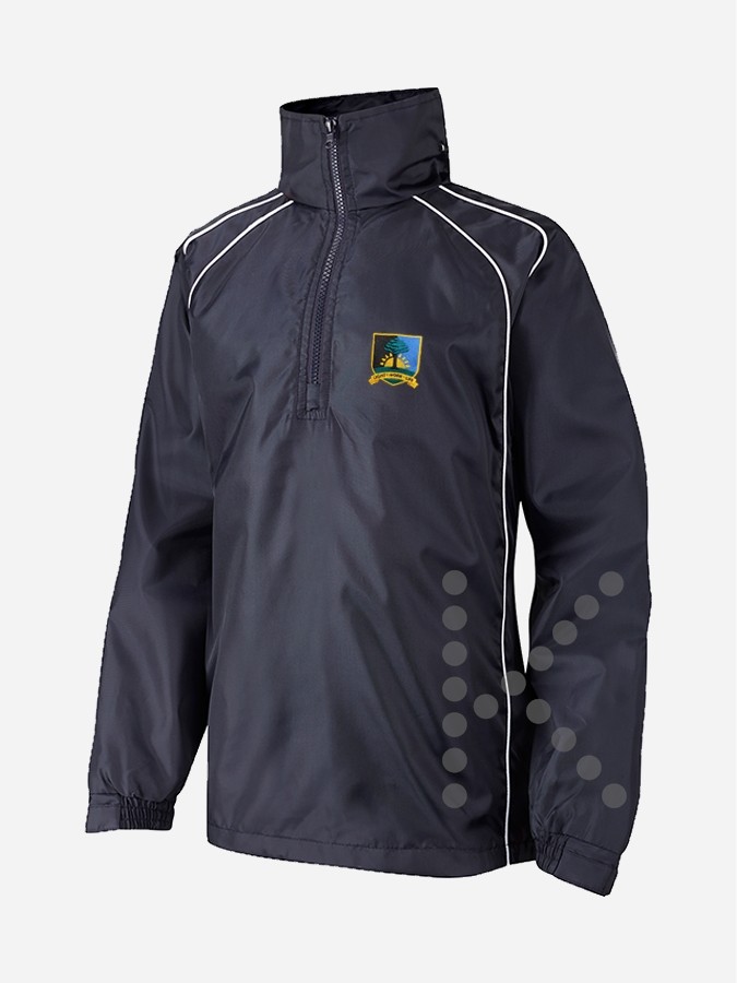 P.E. 1/4 Zip Rain Jacket