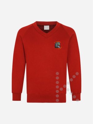 V Neck Sweatshirt