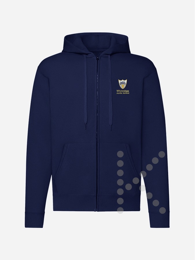 P.E. Zipped hoody